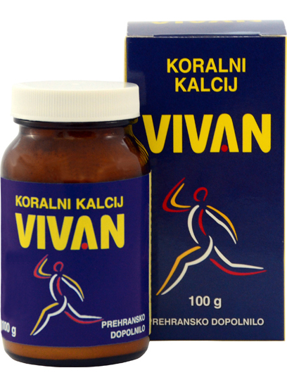 Koralni kalcij VIVAN 100 g 